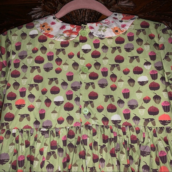 Little Miss Marmalade 14/16 Forest Acorn Dress Perfect for Autumn&Thanksgiving! - Picture 8 of 11